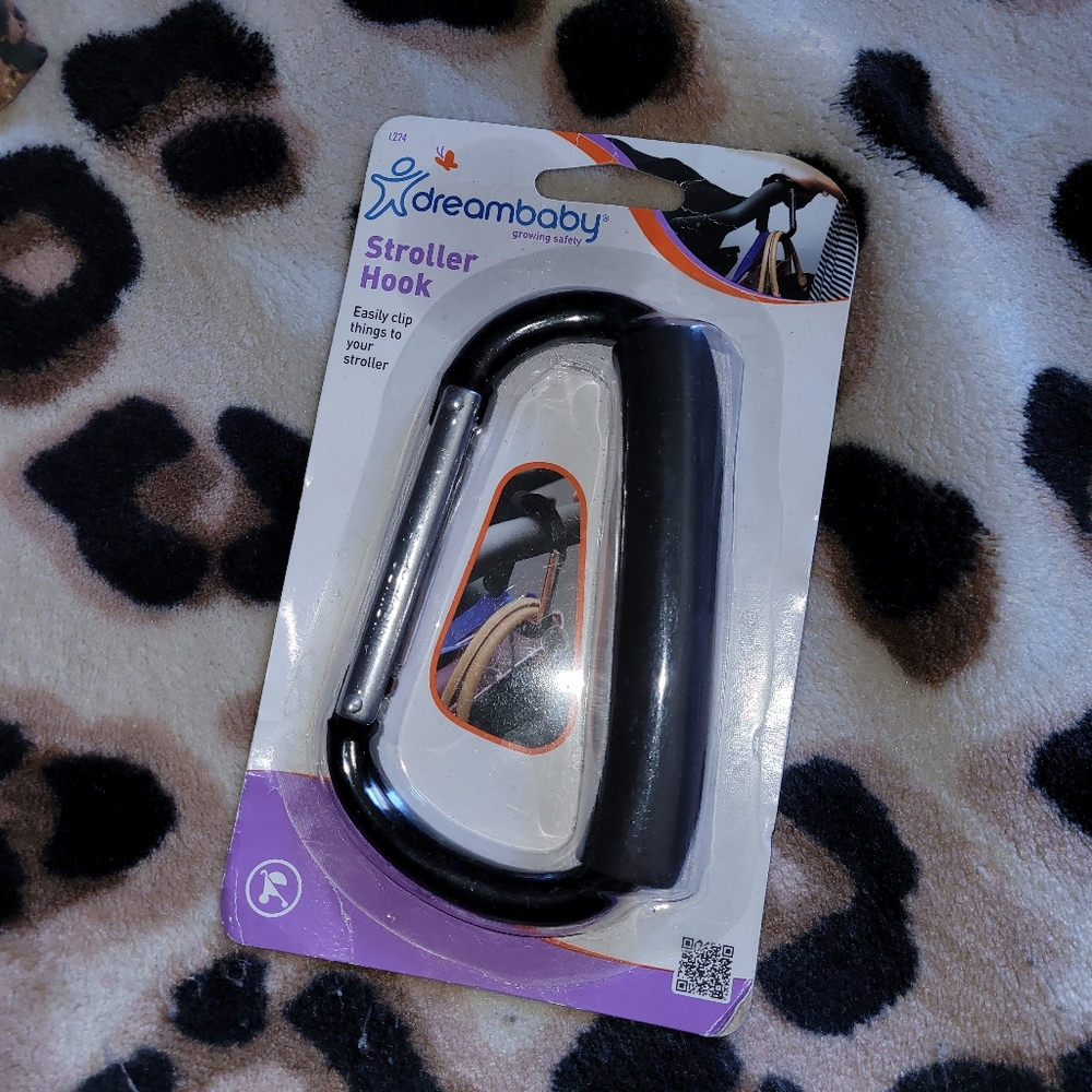 Baby stroller hook